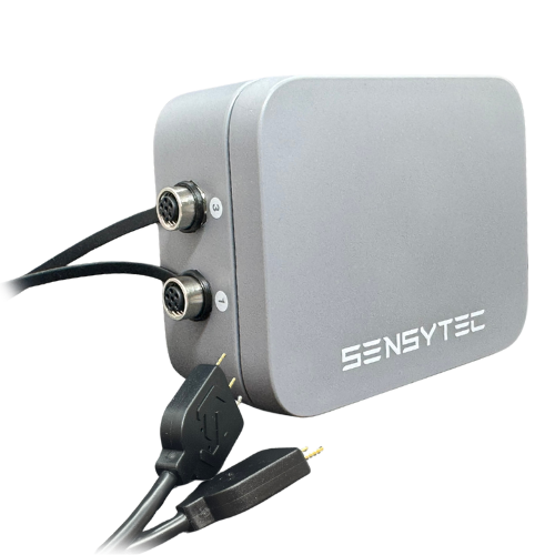 SensyCast wireless concrete sensor — multi-probe temperature and electrical resistivity monitoring