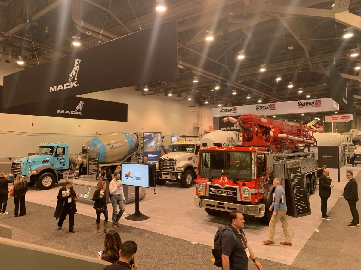 Sensytec en la exposición industrial World of Concrete